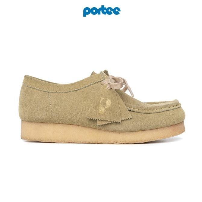 Sepatu Kulit Pria Portee Goods Pebble Suede Maple