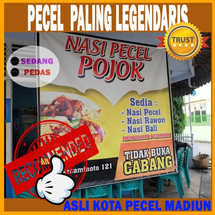 

PROMO Sambal Sambel Pecel Bumbu Kacang Nasi Pecel Pojok Madiun Rasa Pedas