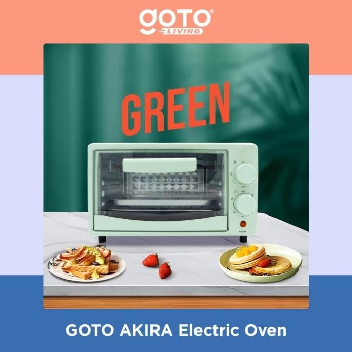 Goto Akira Oven Listrik Mini 12L Pemanas Makanan Microwave Low Watt MS