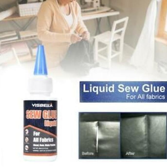 

Promo Sew Glue Liquid For All Fabrics Lem Bahan Kain Serbaguna COD