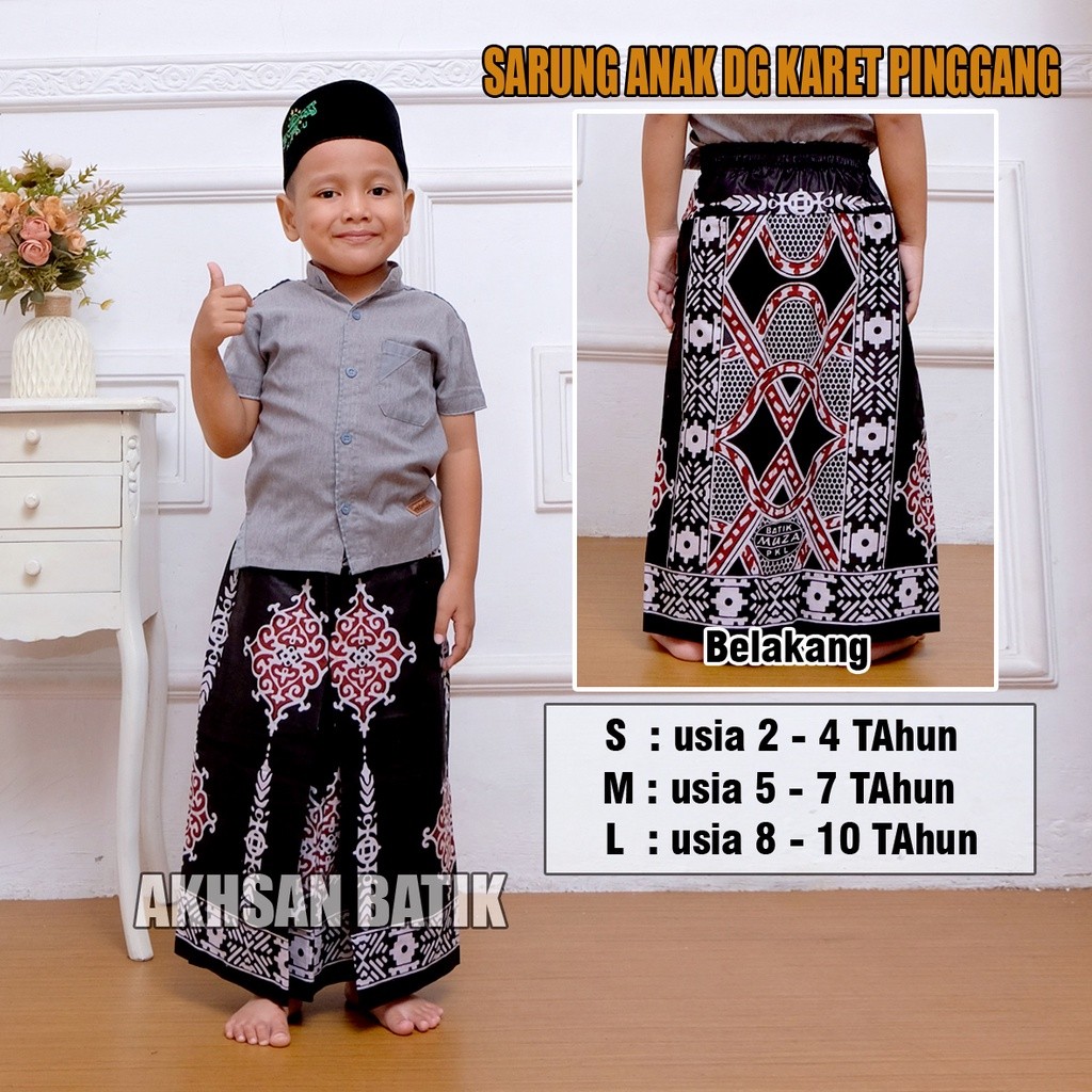 Sarung Celana Remaja 1 Stel Serung Ramadhan Alat Sholat Anak Bahan Adem Saengh Premium Tk Bordir Tka