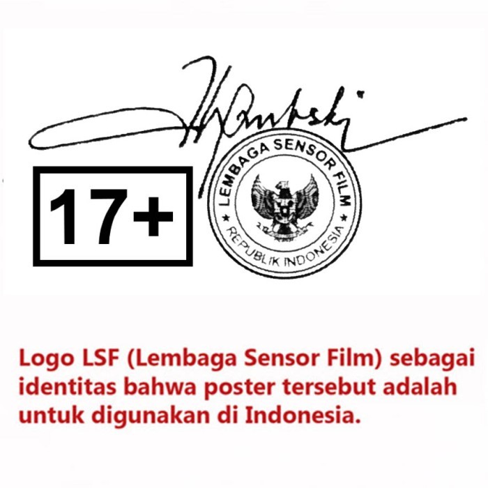 Poster Film The Lord Of The Rings : Part 1 - Original Indonesian 1Sh. Ready