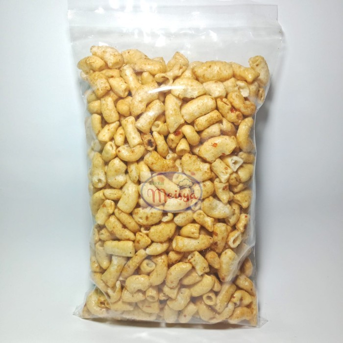 

STOK TERBATAS MACARONI 1 KG / MAKARONI BUMBU RUJAK PEDAS MANIS