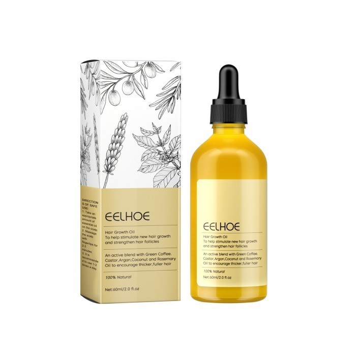 

MURAH Grosir EELHOE Minyak Anti Rontok Rosemary Oil Rambut Hair Growth Oil 60ml Natural Penumbuh