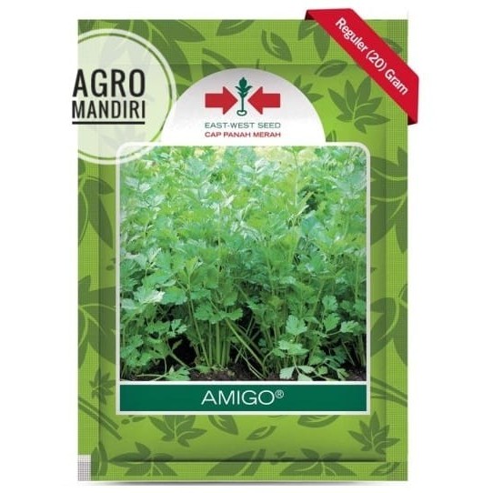

BERKUALITAS Bibit Benih Seledri / Daun Sop Amigo Isi 20 Gram Cap Panah Merah