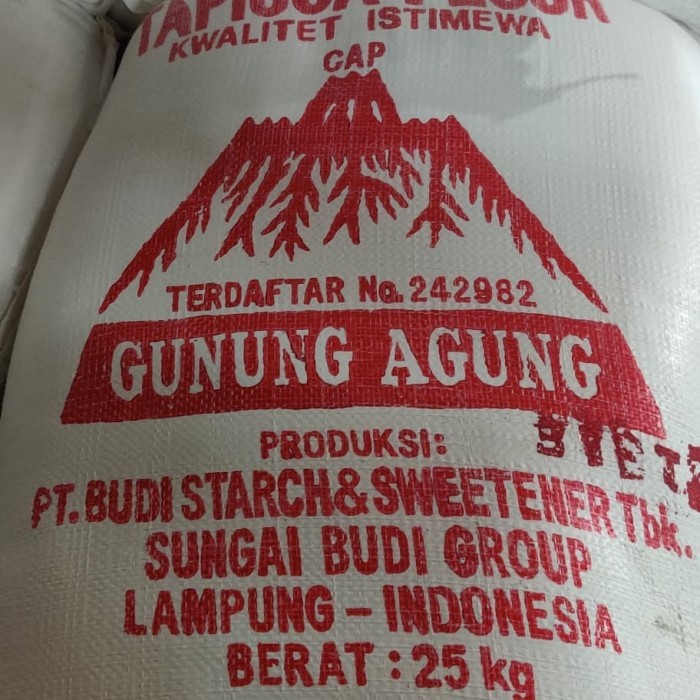 

Diskon Tepung Tapioka Sagu Cap Gunung Agung Bal 25Kg