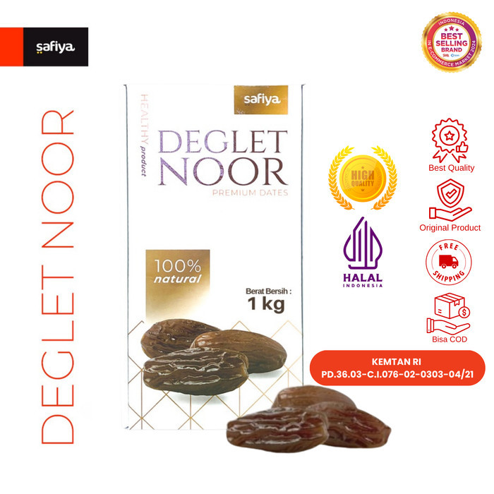 

Diskon Kurma Tunisia Madu 1 Kg Deglet Noor Tanpa Tangkai Safiya