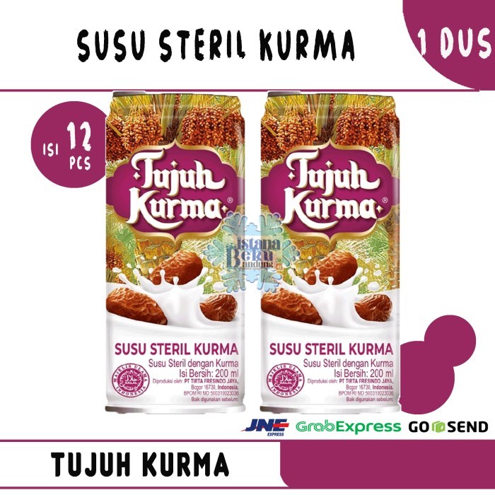 

Terbaru Tujuh Kurma Susu Steril Kurma 189Ml (1 Dus = 12 Pcs)