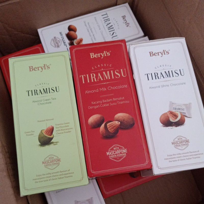 

Beryls Classic Tiramisu Greentea White Milk Coklat 200gram