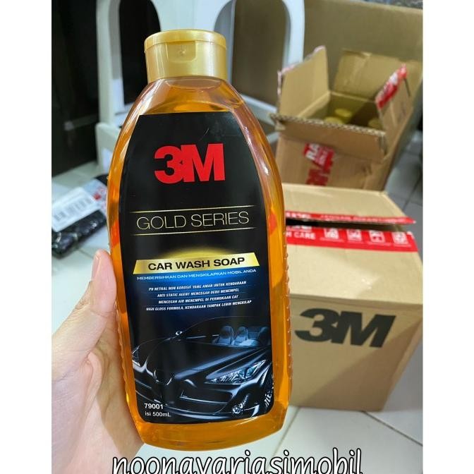 Shampo Sabun Cuci Mobil 3M gold series 500ml