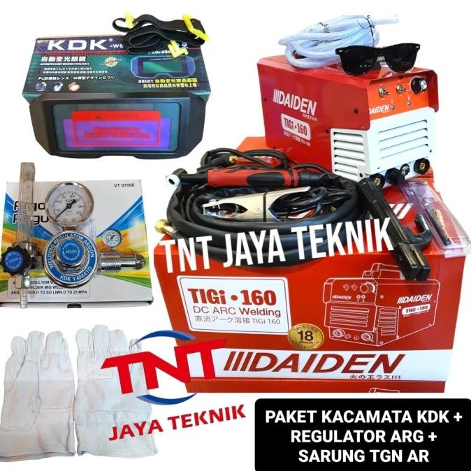 Promo MESIN LAS ARGON DAIDEN TIGI 160 / TRAVO LAS INVERTER DAIDEN TIG 160 COD