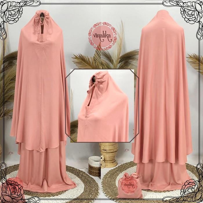 Mukena dewasa / Mukenah dewasa katun rayon polos / Mukena rayon lembut premium
