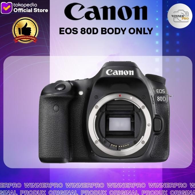 Canon Eos 80D Dslr Camera (Body Only)