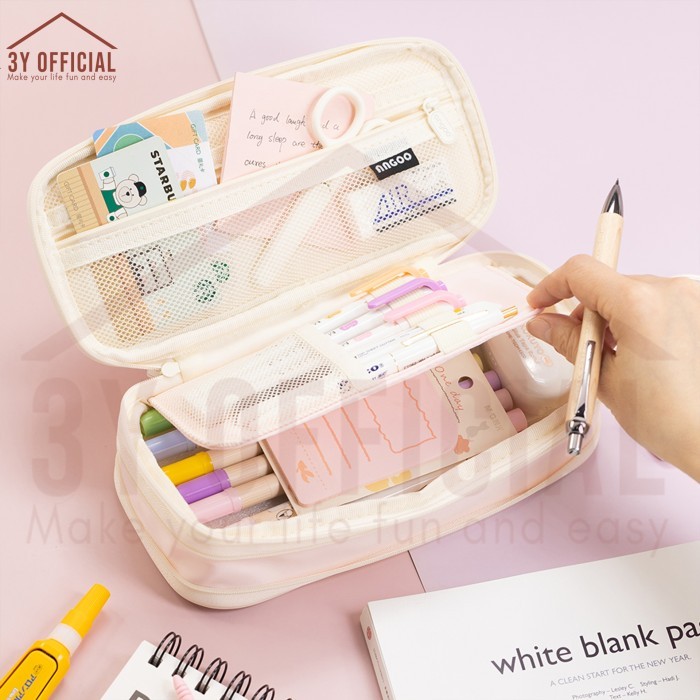 

3Y Angoo Collapsible Pencil Case Kotak Pensil Aesthetic