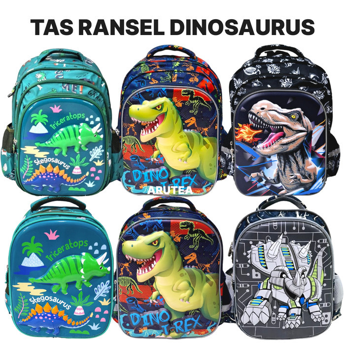 Tas Ransel Anak Dinosaurus - Tas Sekolah
