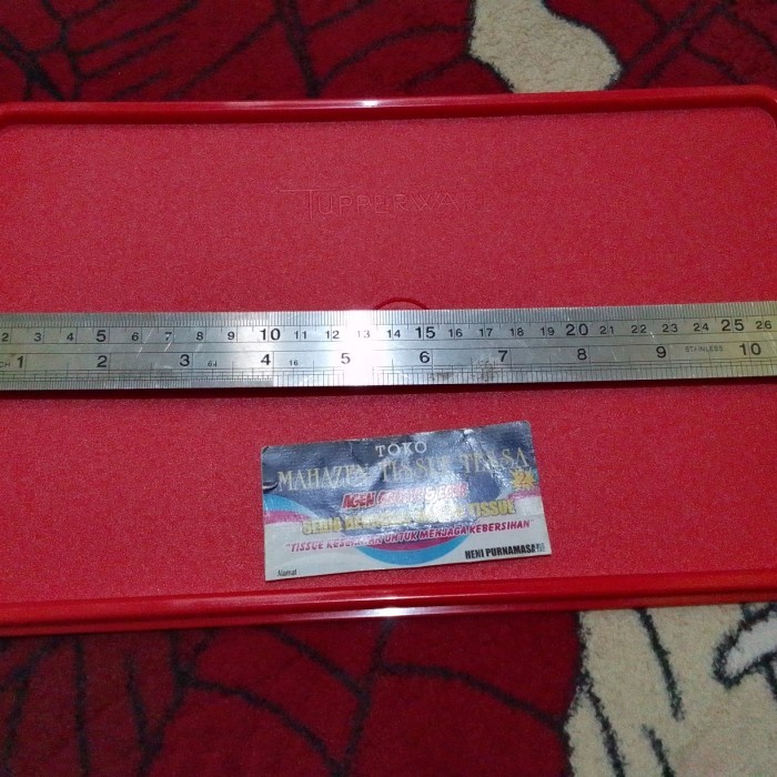 Tutup / Seal 29-30 Cm Keep And Carry Merah Tupperware (1)