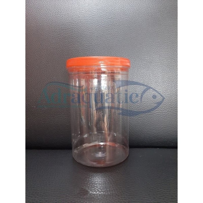 1 Bal (32 Pcs) Toples 119 + Tutup 1 Liter Bulat Plastik Tempat Cupang