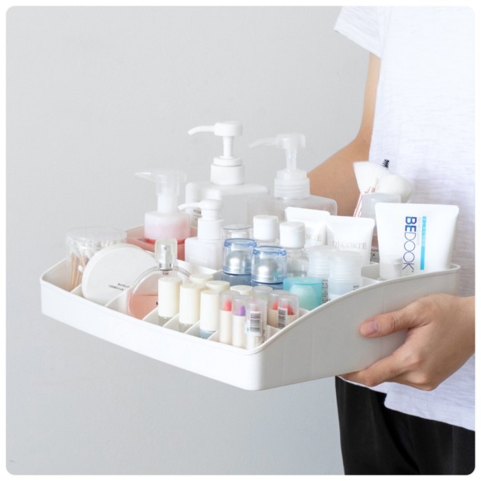 

SALE Rak Kotak Sekat Serbaguna Rak Kosmetik Obat Bumbu Dapur Organizer