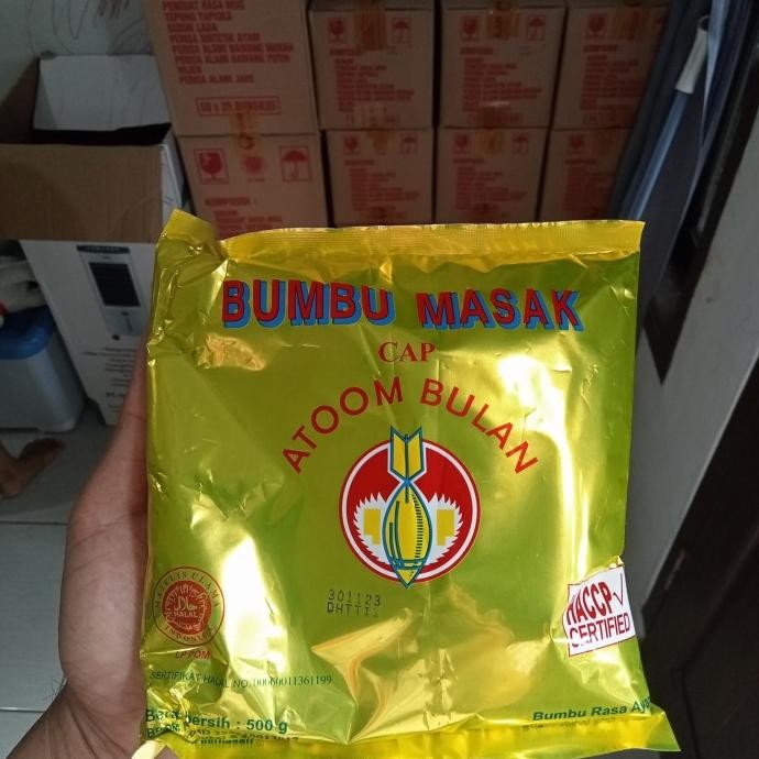 

bumbu masak atoom bulan 500gr H24S