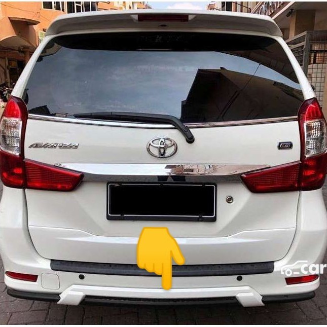 Mantab Tanduk Spoiler Bemper Belakang Avanza/Xenia/Veloz(2016/2018)Original