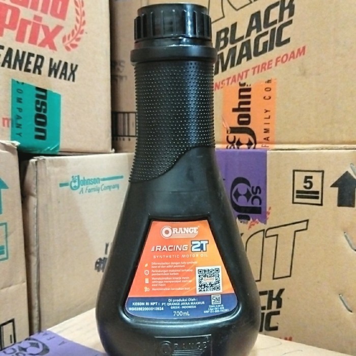 Oli 2T / Oli Samping Motor 2 Tak Qrange / Orange 2T Racing 700 Ml