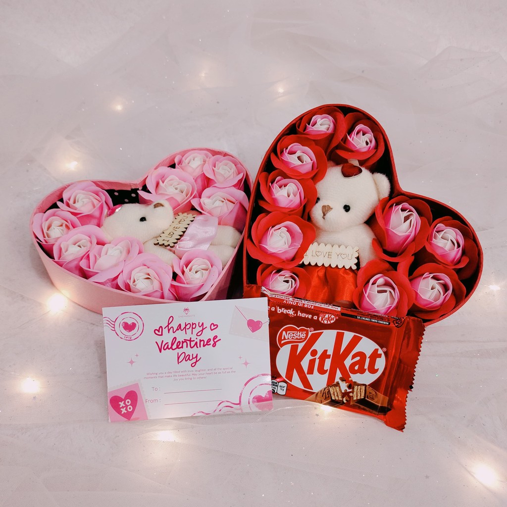 

HONEY GIFT - Promo 2in1 Bunga Valentine - Kado Bunga dan Coklat