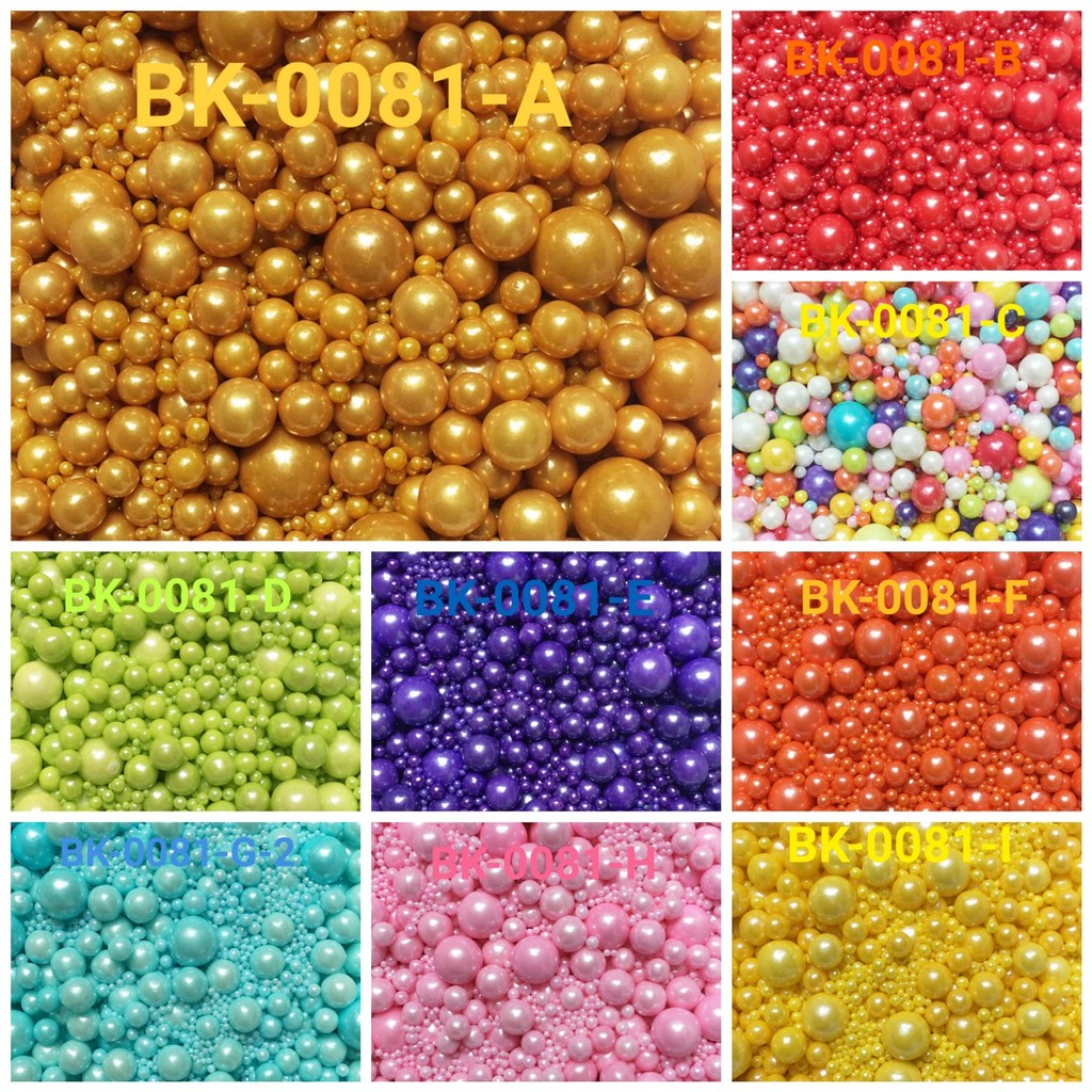 

GR-BK-0081 Sprinkles sprinkle sprinkel 30 gram mutiara mix size (SPRINKLES)