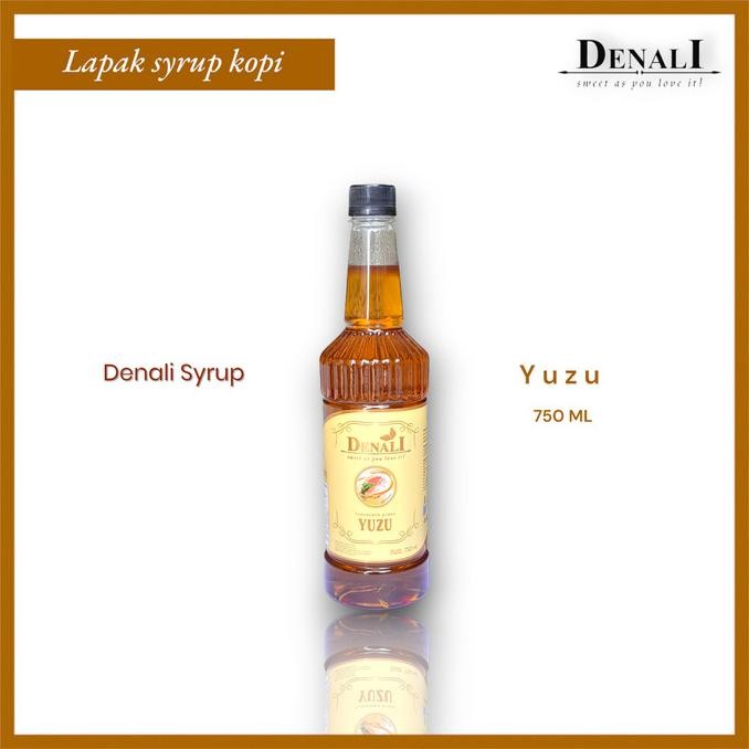 

SALE! DENALI SYRUP - YUZU SYRUP DENALI 750ML - SIRUP RASA JERUK YUZU LEMON