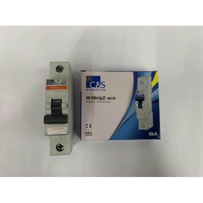 terbaru mcb c&s 0,5 ampere / c&s 0,5a