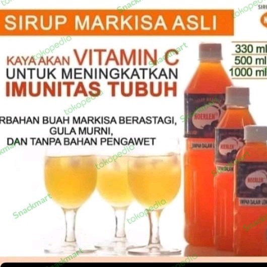 

Sirup Markisa Noerlen Medan / Sirup Markisa Medan 1000ml