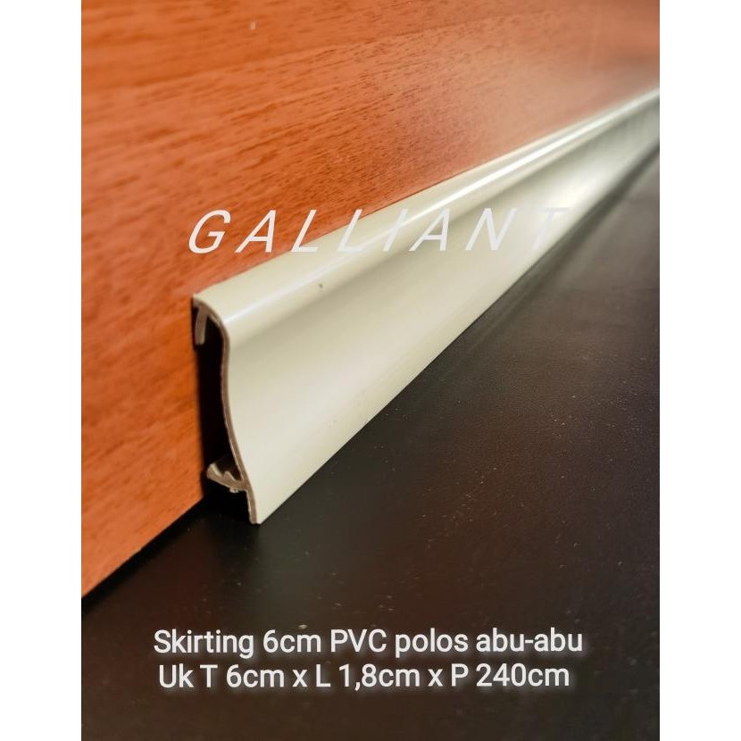 Irting Lantai Lit Plint Plint Lantai 6Cm Pvc Polo