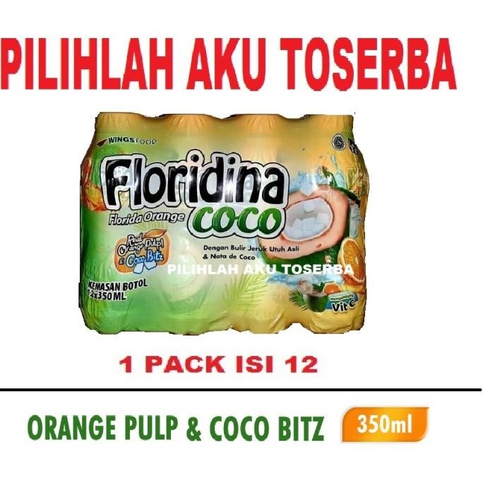 

SALE! FLORIDINA ORANGE COCO / JERUK KELAPA 350 M - (1 PACK ISI 12 BTL)