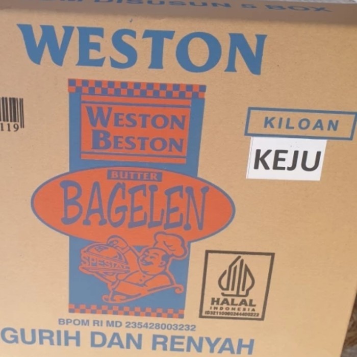 

Bagelen weston keju 1dus