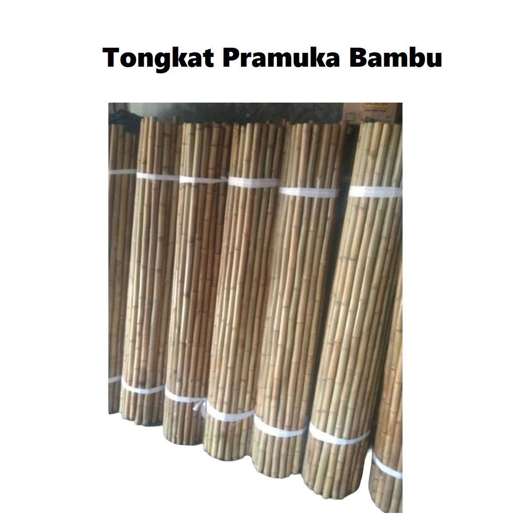 

Tongkat Pramuka Bambu