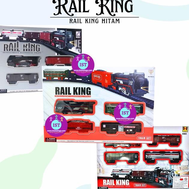Mainan Kereta Api Hitam - Rail King 190334