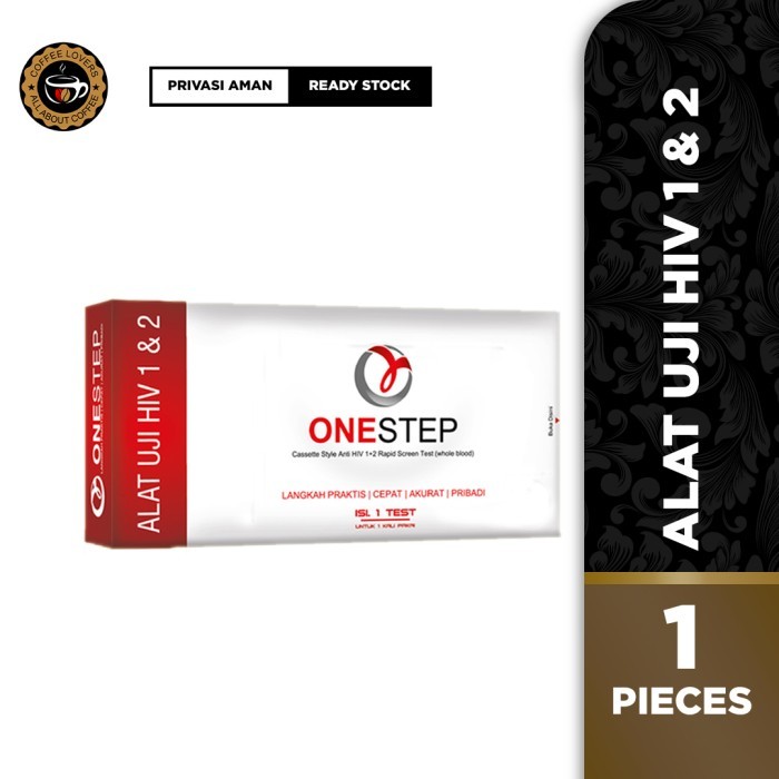 One Step HIV - Alat Tes HIV OneStep HIV Test Akurat Terpercaya