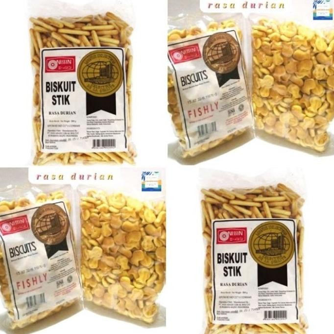 

Ele Nissin Fishly Durian 300Gram Peaduan Rasa Vanilla Dan Durian