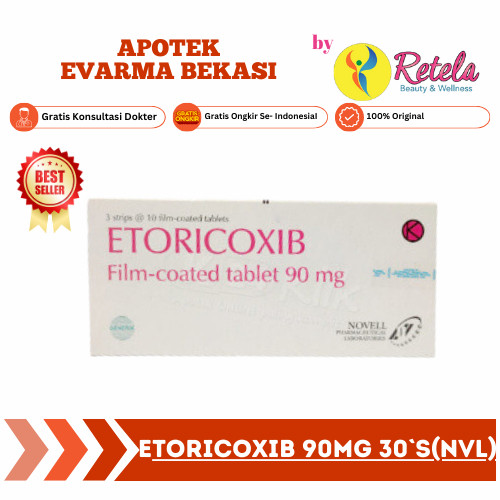 ETORICOXIB 90MG 30`S(NVL)