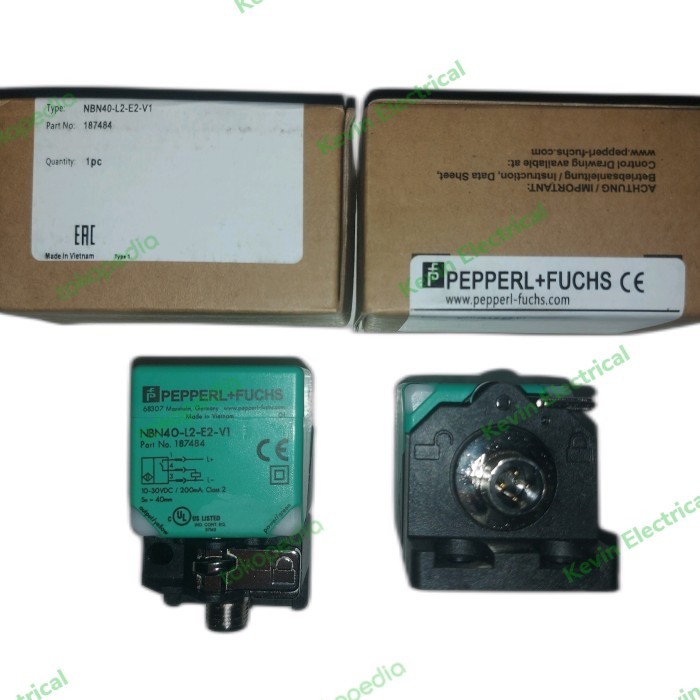 

Pepperl+Fuchs NBN40-L2-E2-V1 NBN40L2E2V1 NBN40 L2 E2 V1 187484 Sensor