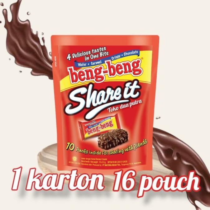 

Ele Beng Beng Share It Isi 10 Pcs X 16 Pouch (1 Karton)