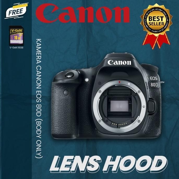 Kamera Canon Eos 80D (Body Only)
