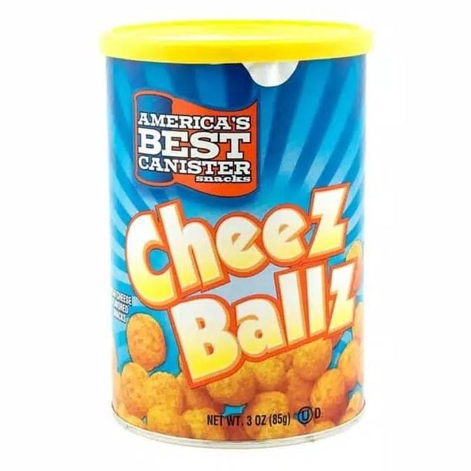 

trius [85gr] american's best canister snacks cheez ballz - american cheese