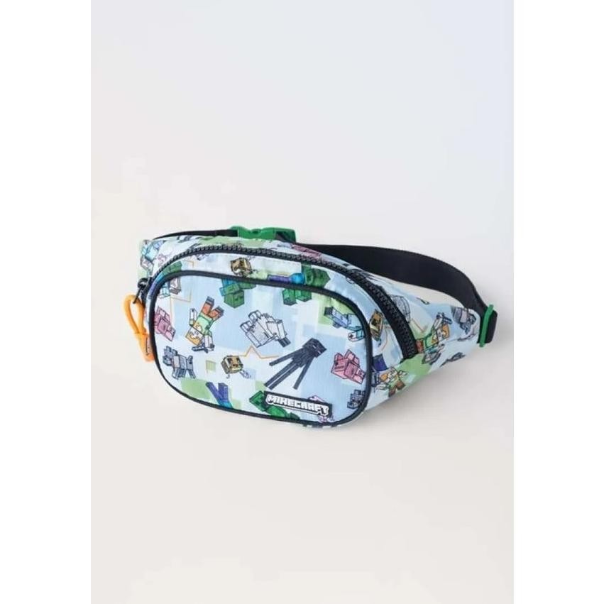 CR - BAB420 BISA COD Tas pinggang minecraft anak import tas pinggang anak laki laki zra tas fashion 