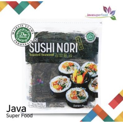 

stav sushi nori seaweed rumput laut panggang halal 5/10/20/50 sheets/lembar