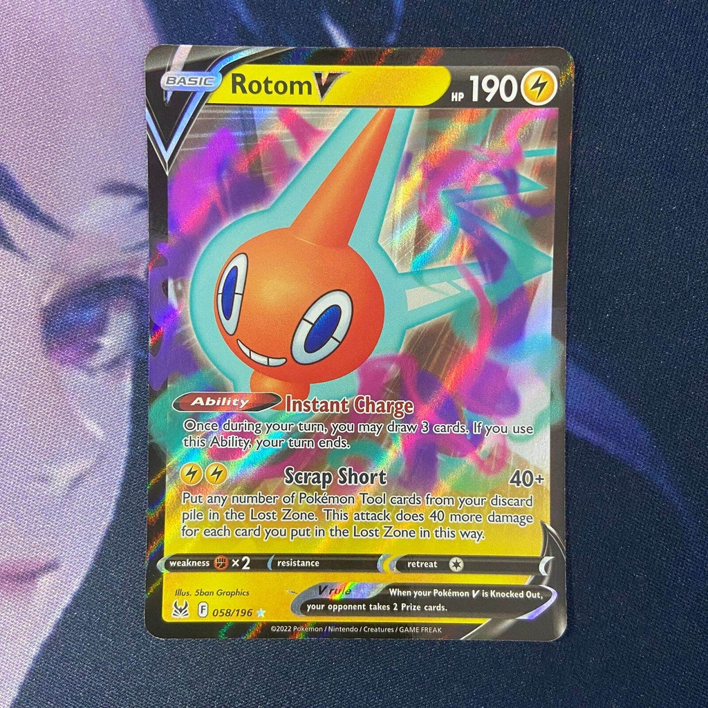 pokemon (EN) rotom v -  058/196 - Ultra Rare