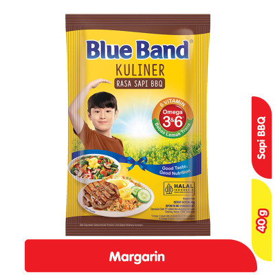 

Blue Band Kuliner Margarin Sapi Barbekiu 40 g