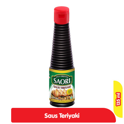 

Saori Saus Oriental Saus Teriyaki Botol 135 ml