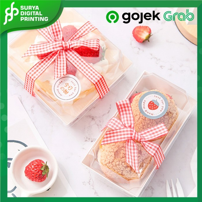 Cetak Stiker Label Produk Vinyl / Label Kemasan / Label Produk Kue