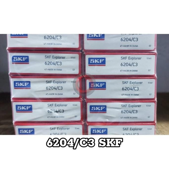 TERBARU 6204 C3 SKF BEARING / 6204C3