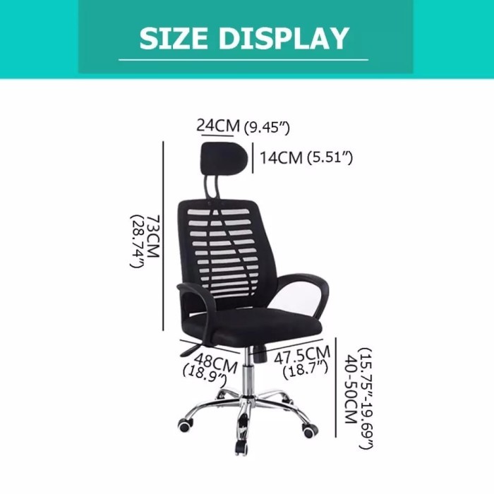 Kursi Kantor Kursi Kerja Kursi Belajar Kursi Staf Admin